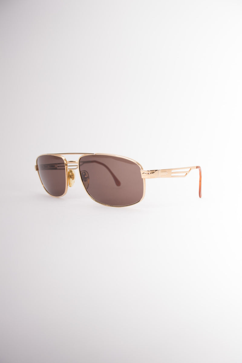 Persol Supreme Arrow Vintage Gold Pilot Sunglasses