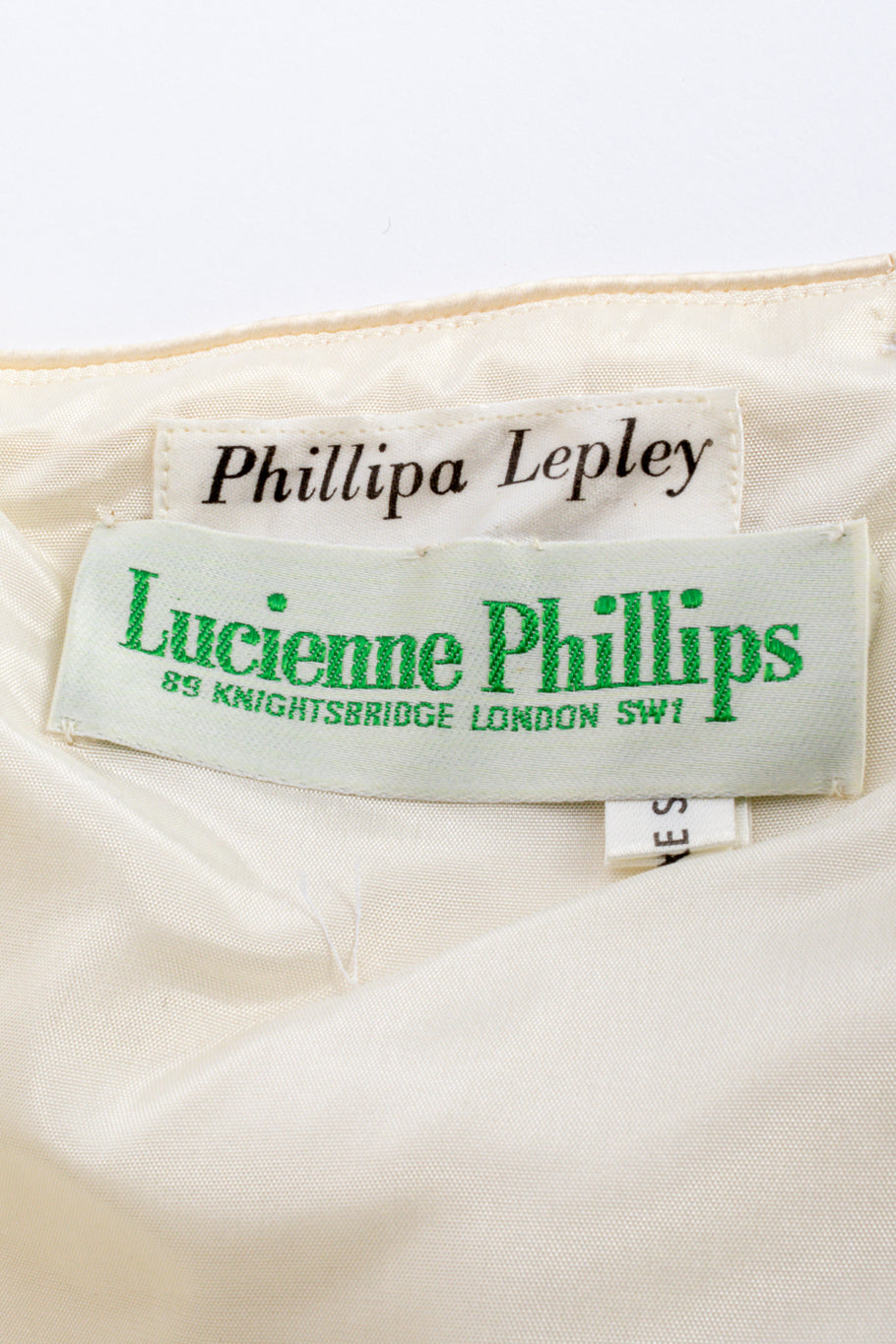 Phillipa Lepley for Lucienne strapless tulle dress designer label @recessla