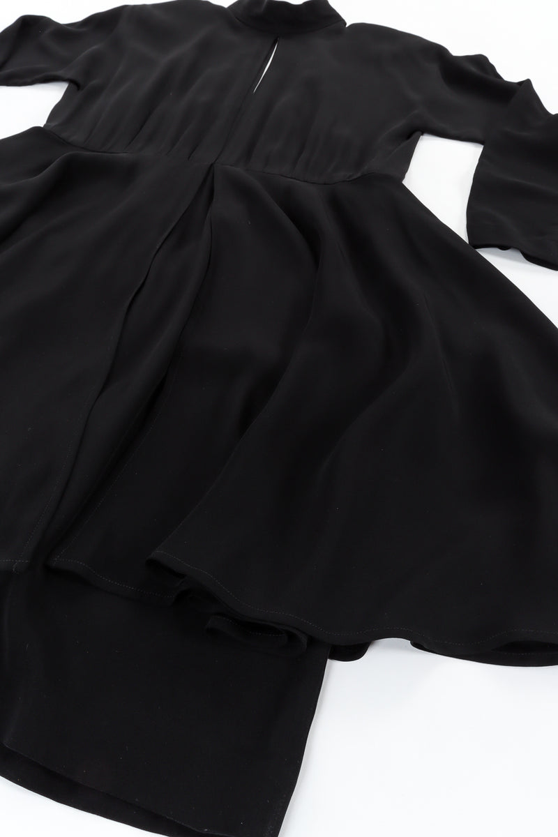 Vintage Pierre Cardin Tailored Panel Dress skirt  panel close  @ Recess LA