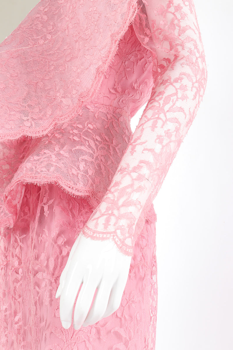 haute couture gown by Pierre Cardin mannequin sleeve close @recessla