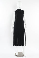 Vintage Pierre Cardin Wool Carwash Shift Dress mannequin front @ Recess Los Angeles