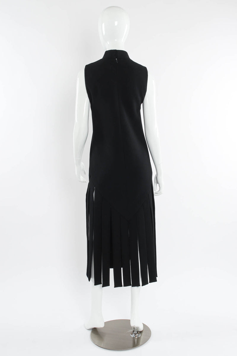 Vintage Pierre Cardin Wool Carwash Shift Dress mannequin back @ Recess Los Angeles