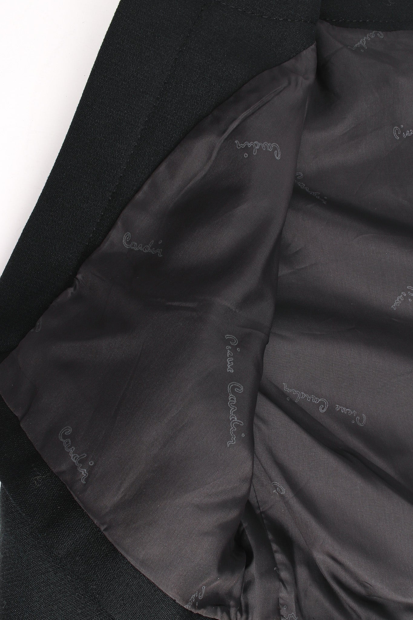 Vintage Pierre Cardin Bolero Crop Jacket signed lining  @ Recess LA