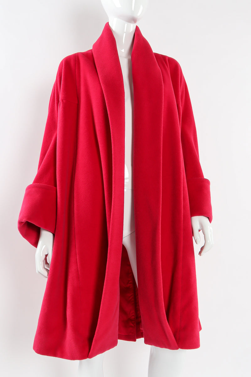 chanel wool blanket coat