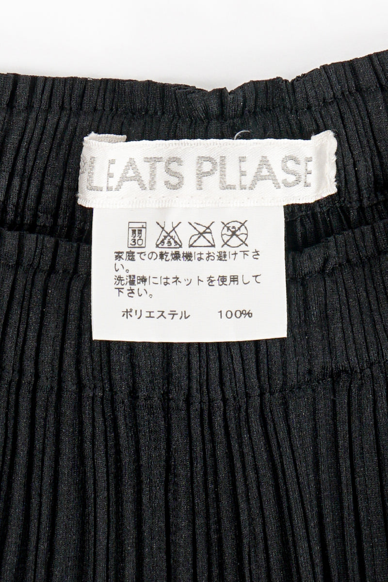 Vintage Issey Miyake Pleats Please Black Pleated Ankle Pant – Recess