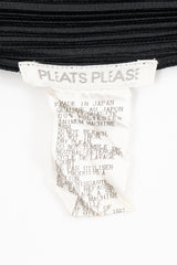 Vintage Issey Miyake Pleats Please Pleated Turtleneck Top label at Recess Los Angeles