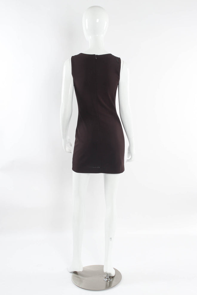 Vintage Plein Sud Leaf Stem Rhinestone Dress mannequin back @ Recess Los Angeles 
