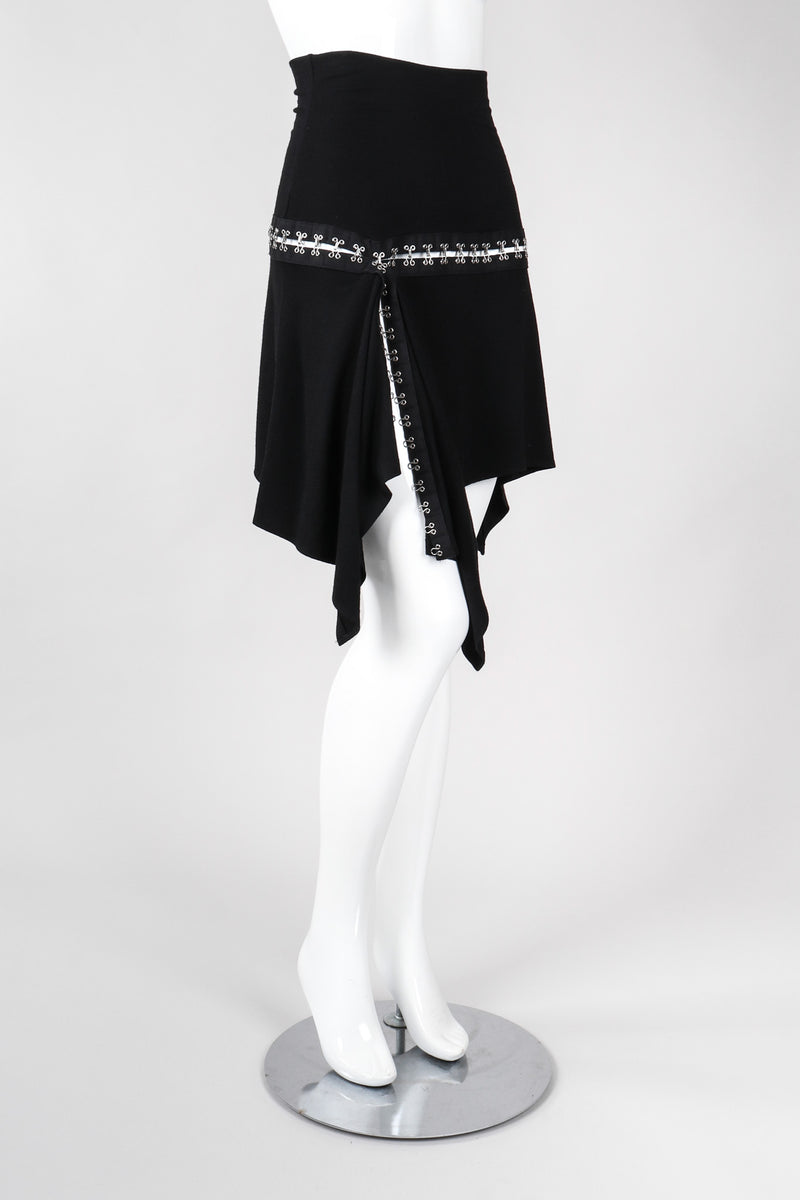 Recess Los Angeles Vintage Plein Sud Ultra High Waist Hook & Eye Flip Skirt
