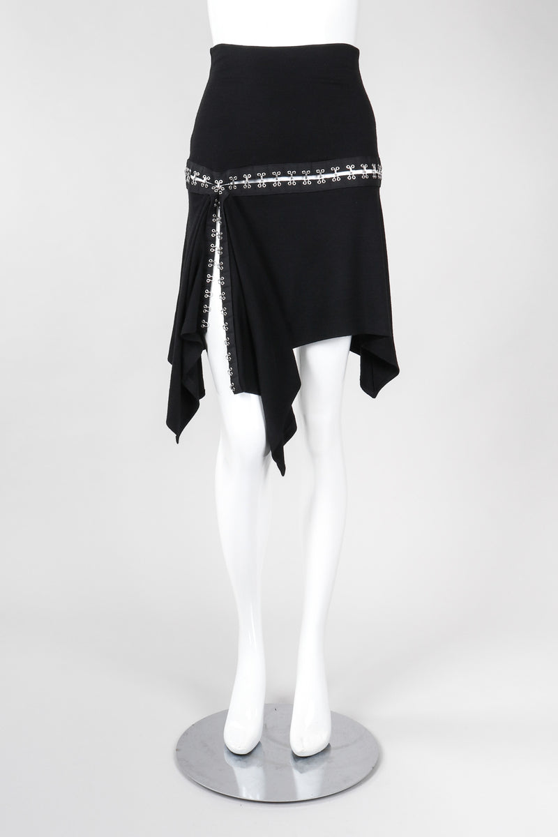 Recess Los Angeles Vintage Plein Sud Ultra High Waist Hook & Eye Flip Skirt