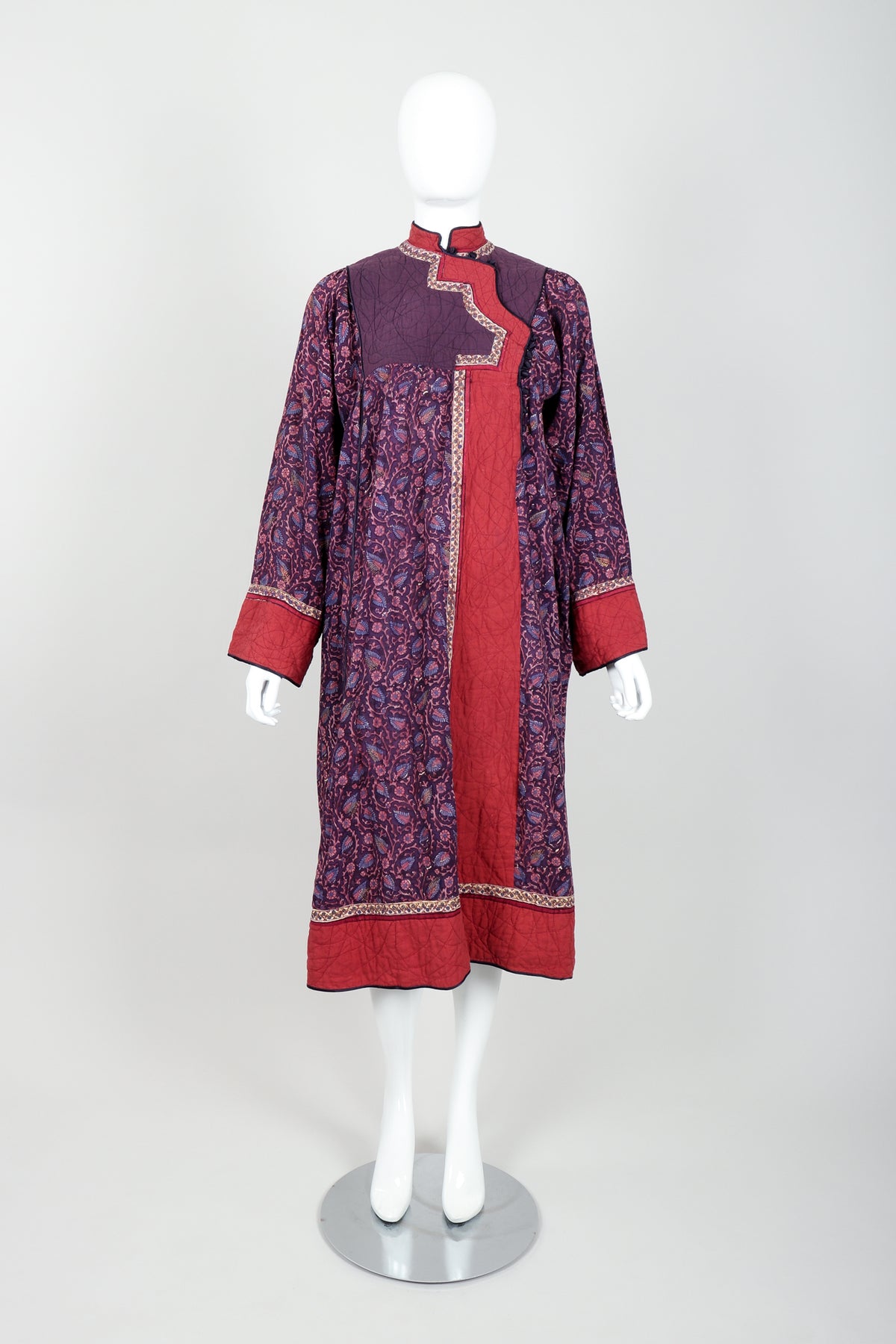 Vintage Phool India Cotton Gauze Quilted Yoke Dress – Recess