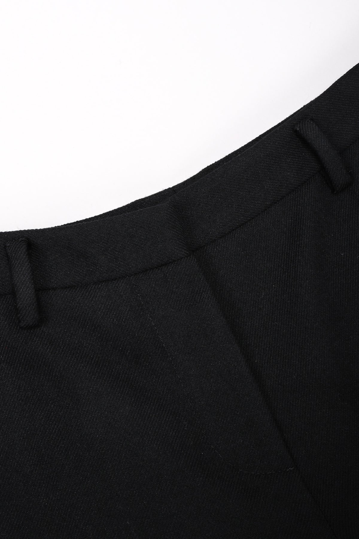 パンツ PRADA 2016ss Archive Virgin Wool Slacks Black Light Stretch Wool Pants | PRADA