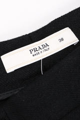 Recess Los Angeles Vintage Prada Straight Leg Wool Gabardine Trouser Pant