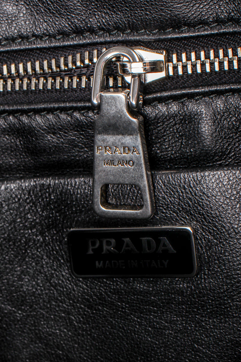 Prada rectangular logo clutch bag - Black  Clutch bag, Prada clutch, Prom  clutch bags