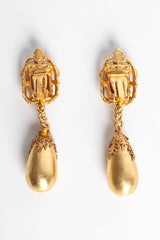 Vintage Prince Kamy Yar Filigree Rhinestone Drop Earrings @ Recess LA