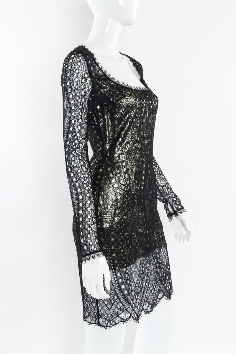 Emilio Pucci Lace Overlay Cocktail Dress Recess Emilio Pucci Lace Overlay Cocktail Dress Recess