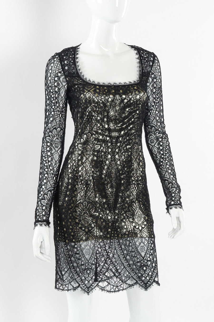 Emilio Pucci Lace Overlay Cocktail Dress – Recess