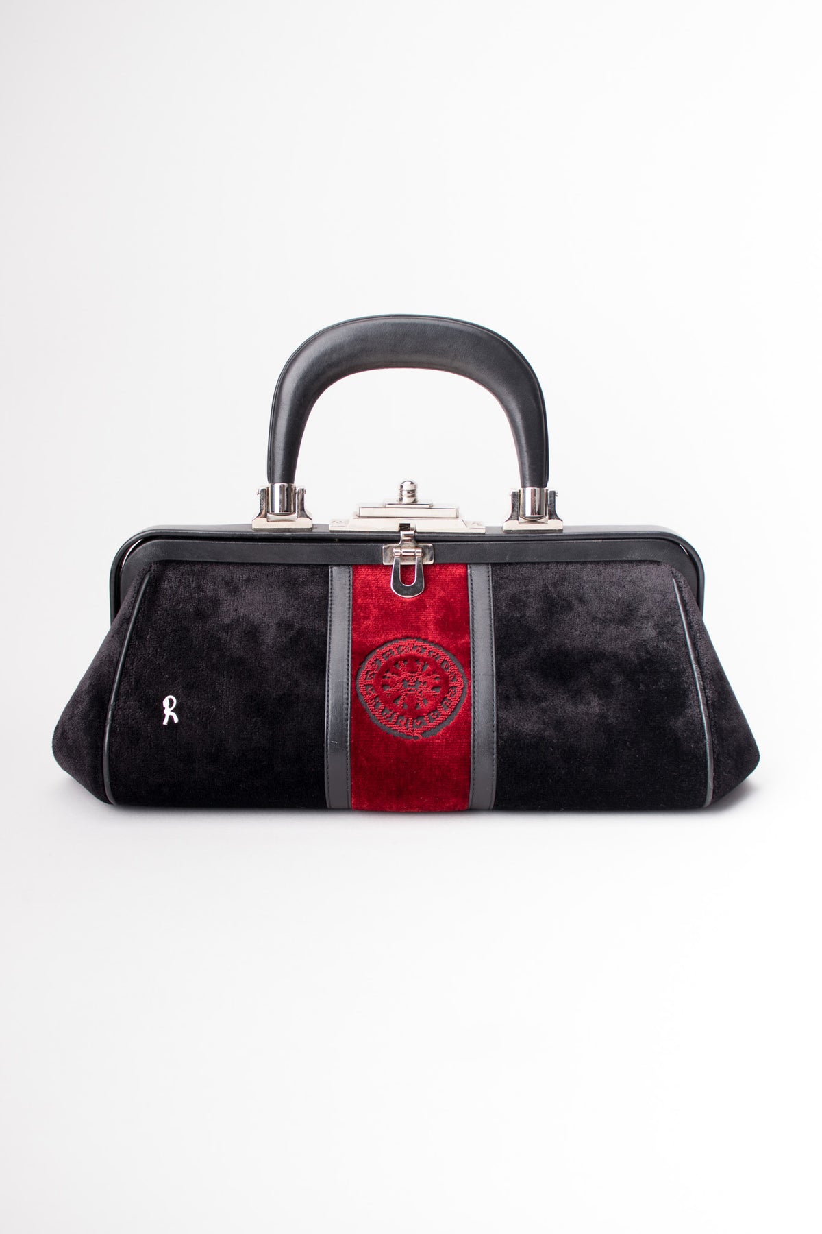 Roberta Di Camerino Velvet Stripe Doctor Bagonghi Bag – Recess