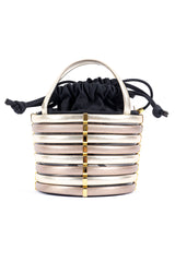 Rodo mini drawstring bucket bag product shot @recessla