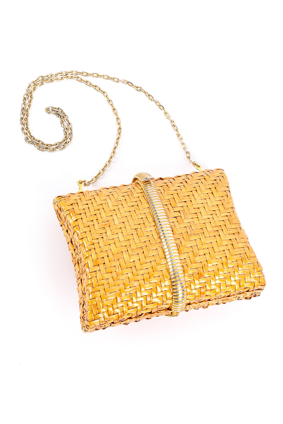 Vintage Rodo Wicker Shoulder Clutch – Recess