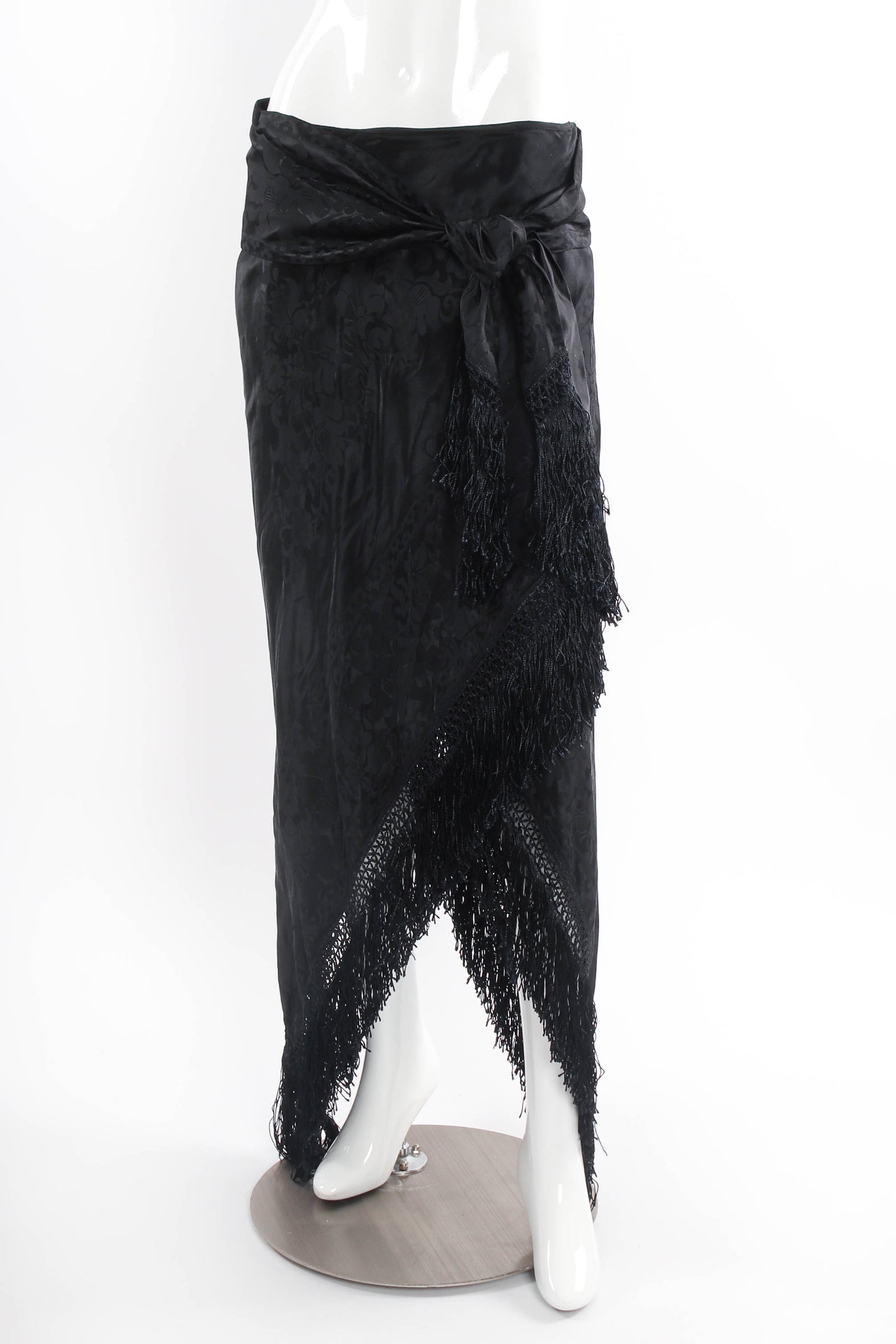 Vintage Ralph Lauren Piano Shawl Fringe Skirt – Recess