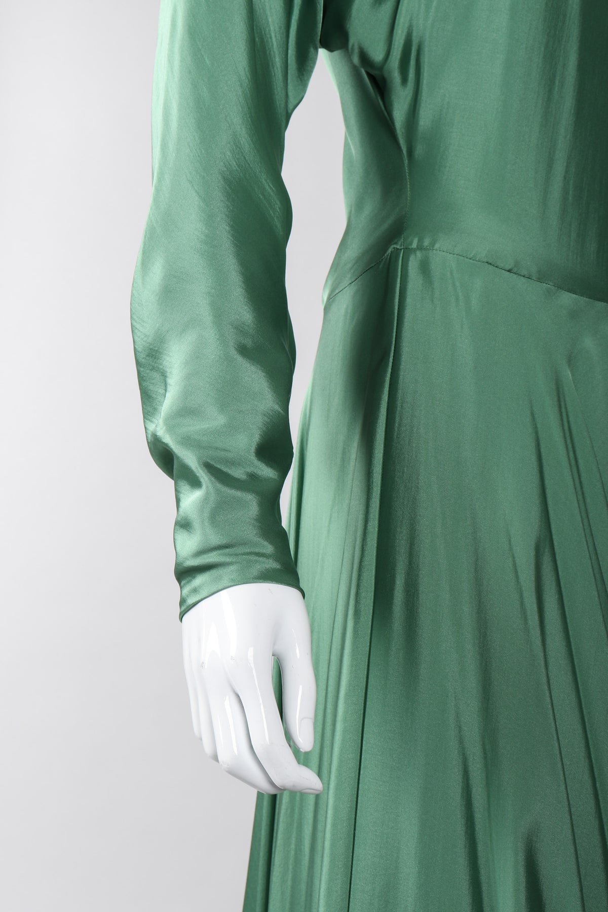 sachin and babi light blue dress Polo Ralph Lauren Tiered Midi Dress | Green main image 1