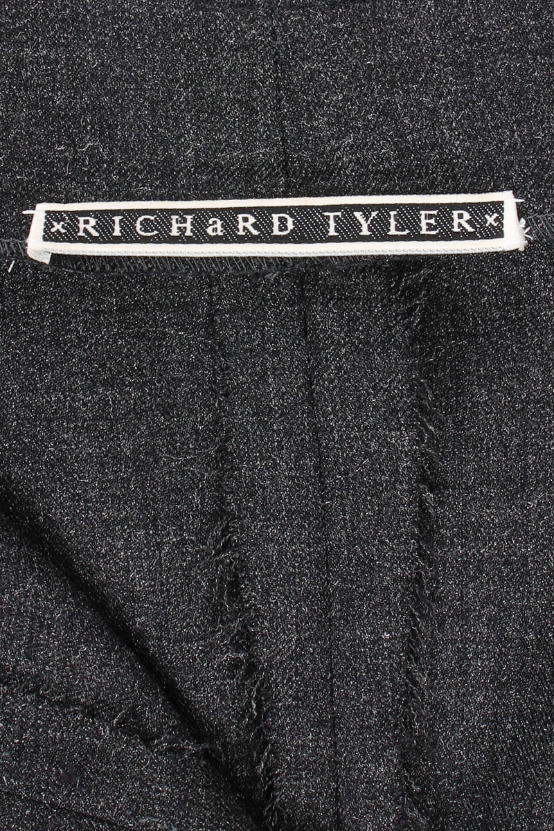 Vintage Richard Tyler Single Sleeve Cocktail Sheath Dress label at Recess Los Angeles