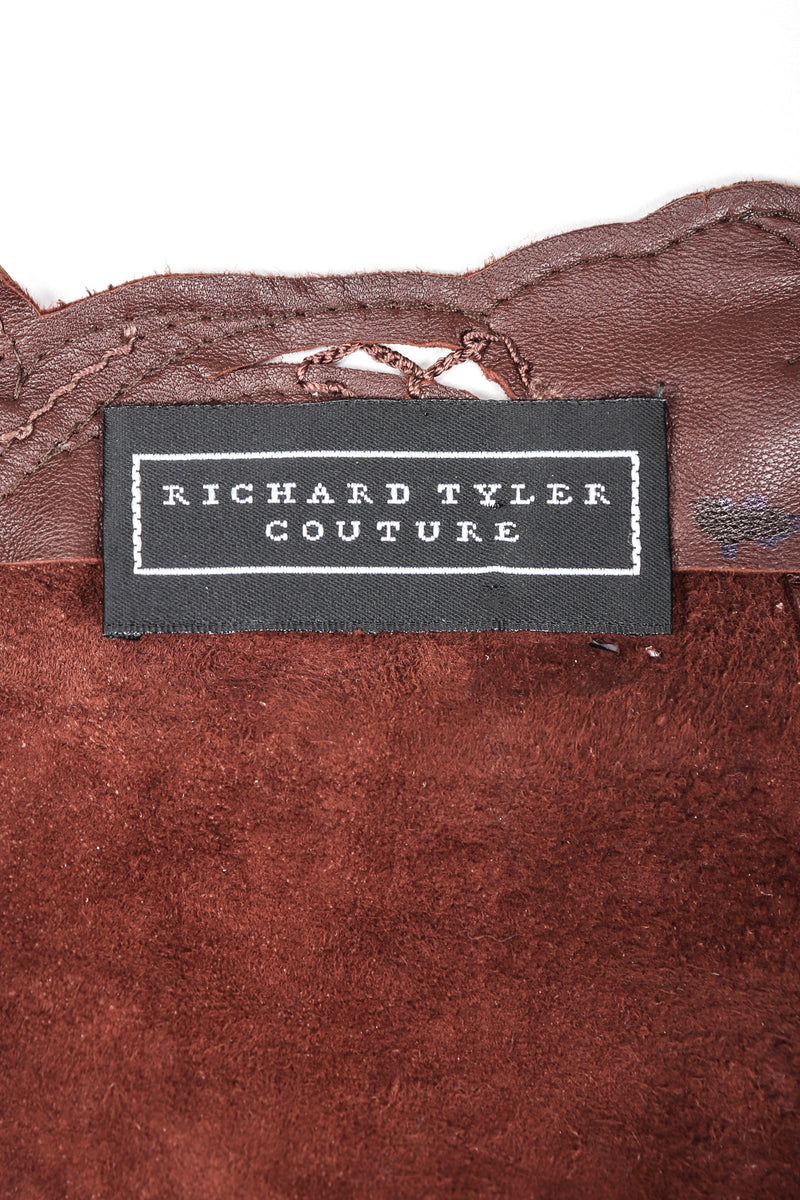 Vintage Richard Tyler Longline Satin Trim Blazer – Recess