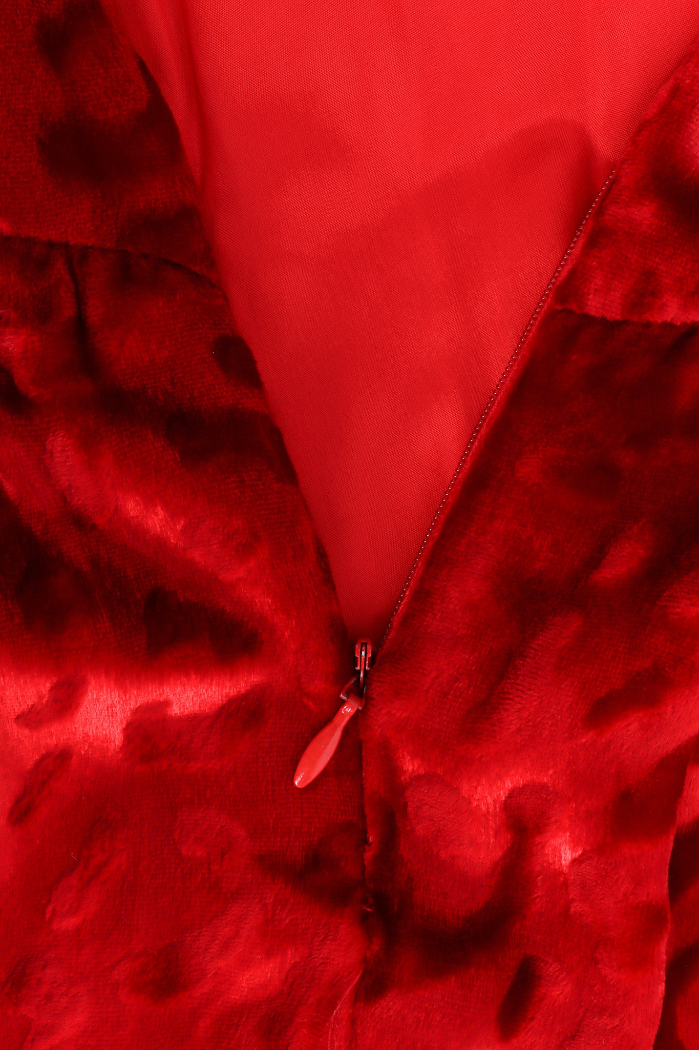 Velvet Long Sleeve Gown by Richilene Zipper View @recessla