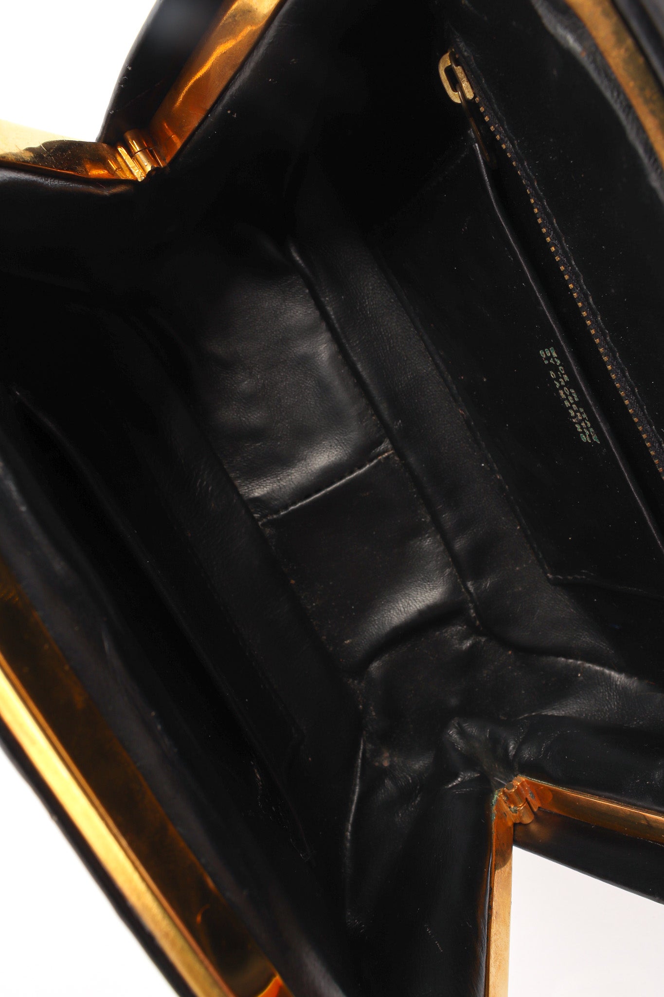 Vintage Roberta Di Camerino Leather Mini Doctor Bag opened @ Recess LA