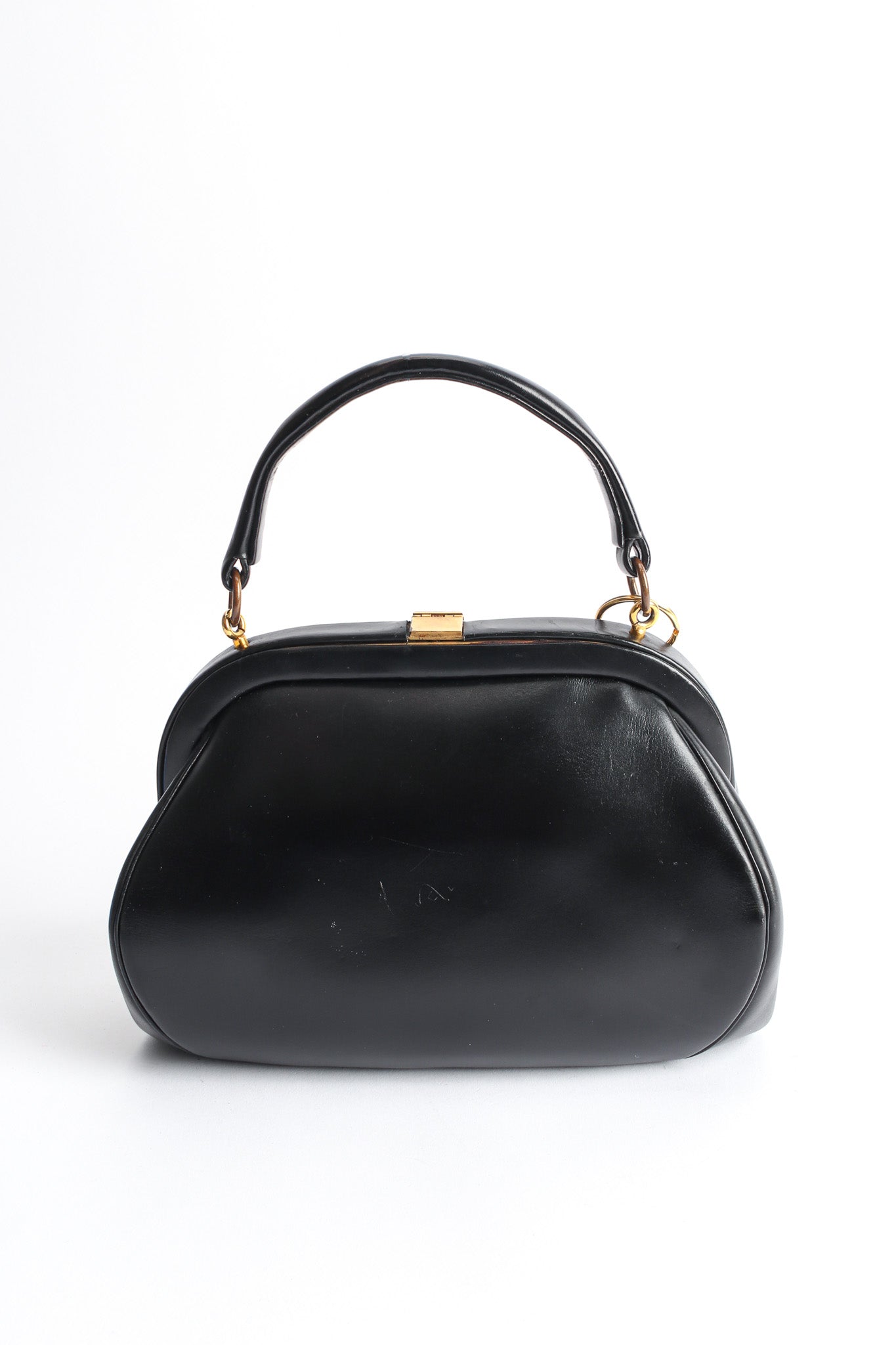 Vintage Roberta Di Camerino Leather Mini Doctor Bag back/scratches @ Recess LA