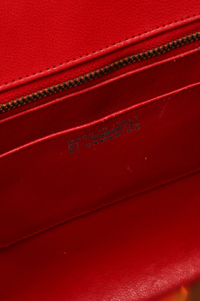 Recess Los Angeles Vintage Roberta di Camerino Patterned Velvet Bagonghi Bag
