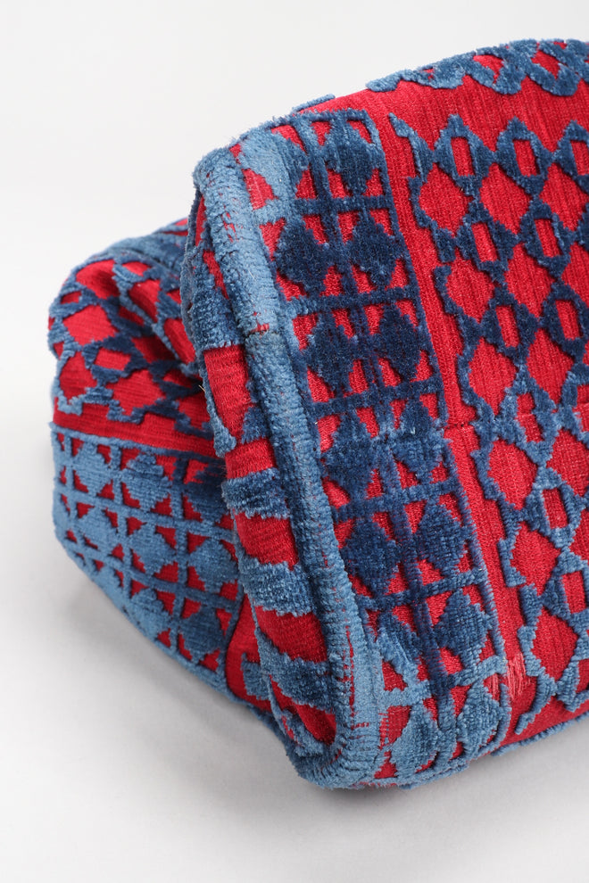 Recess Los Angeles Vintage Roberta di Camerino Patterned Velvet Bagonghi Bag