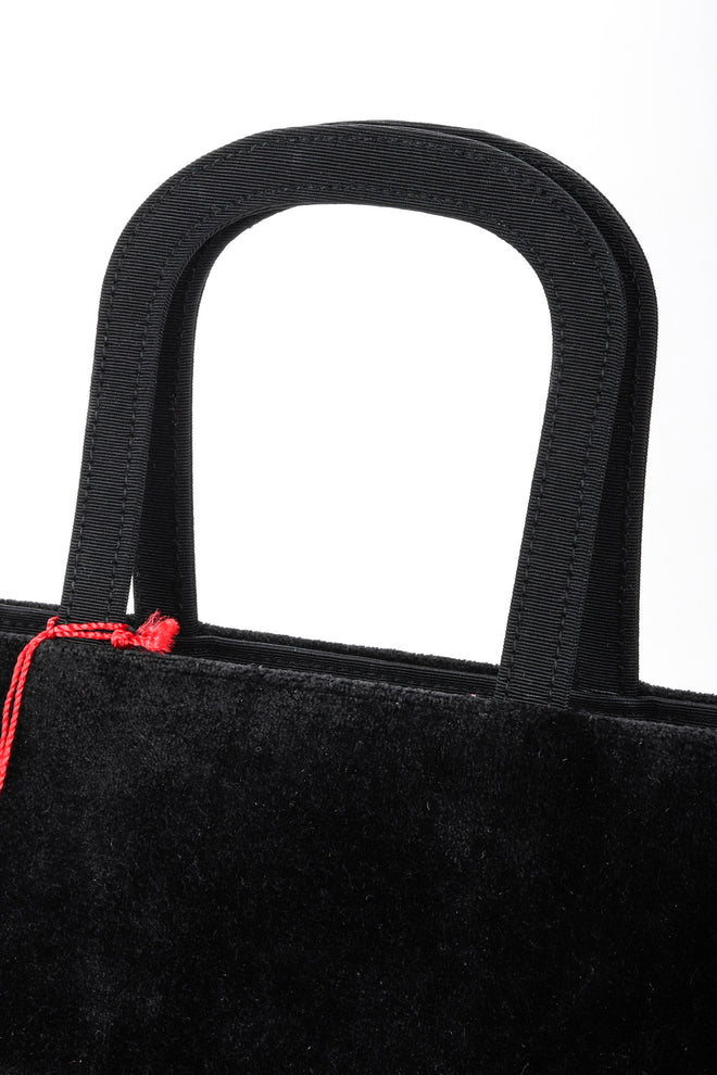 Recess Los Angeles Vintage Roberta Di Camerino Mini Velvet Tote Bag
