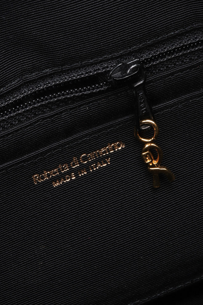 Recess Los Angeles Vintage Roberta Di Camerino Mini Velvet Tote Bag
