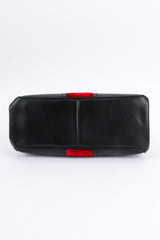 Vintage Roberta di Camerino Leather Velvet Mini Doctor Bag base @ Recess LA