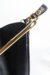 Vintage Roberta Di Camerino Caravel Velvet Chain Motif Bag frame scuff side trim @ Recess Los Angeles