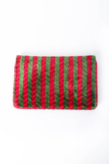 Vintage Roberta di Camerino Striped Velvet Clutch Bag back at Recess Los Angeles