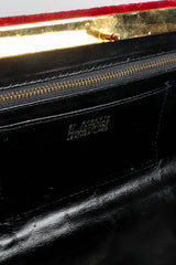 Vintage Roberta Di Camerino Envelope Clutch Motif Bag signed @ Recess Los Angeles