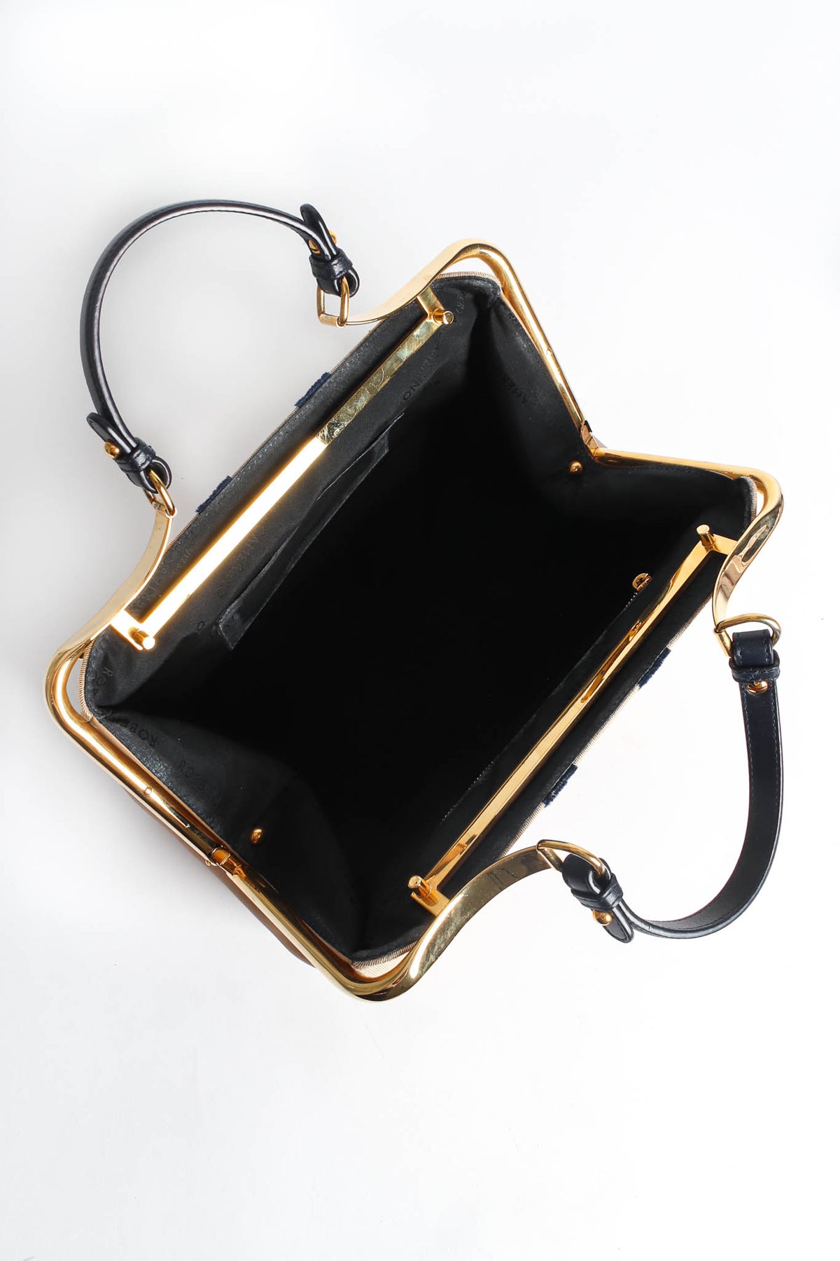 バッグ Roberta di Camerino Caravel Matelasse ROBERTA DI CAMERINO red velvet caravel handbag – Vintage Carwen