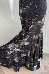 Vintage Roberto Cavalli Astrological Stars Halter Gown on mermaid hem at Recess LA