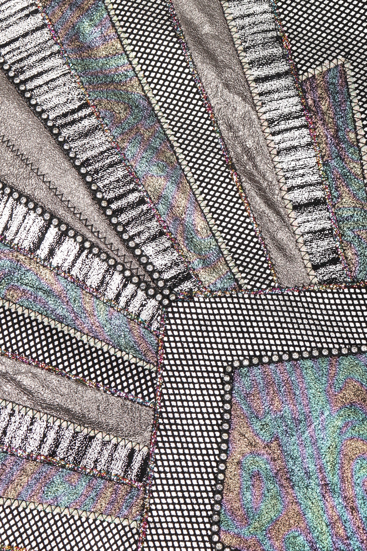 Vintage Roberto Cavalli Leather Ziggy Stardust Lightening Jacket