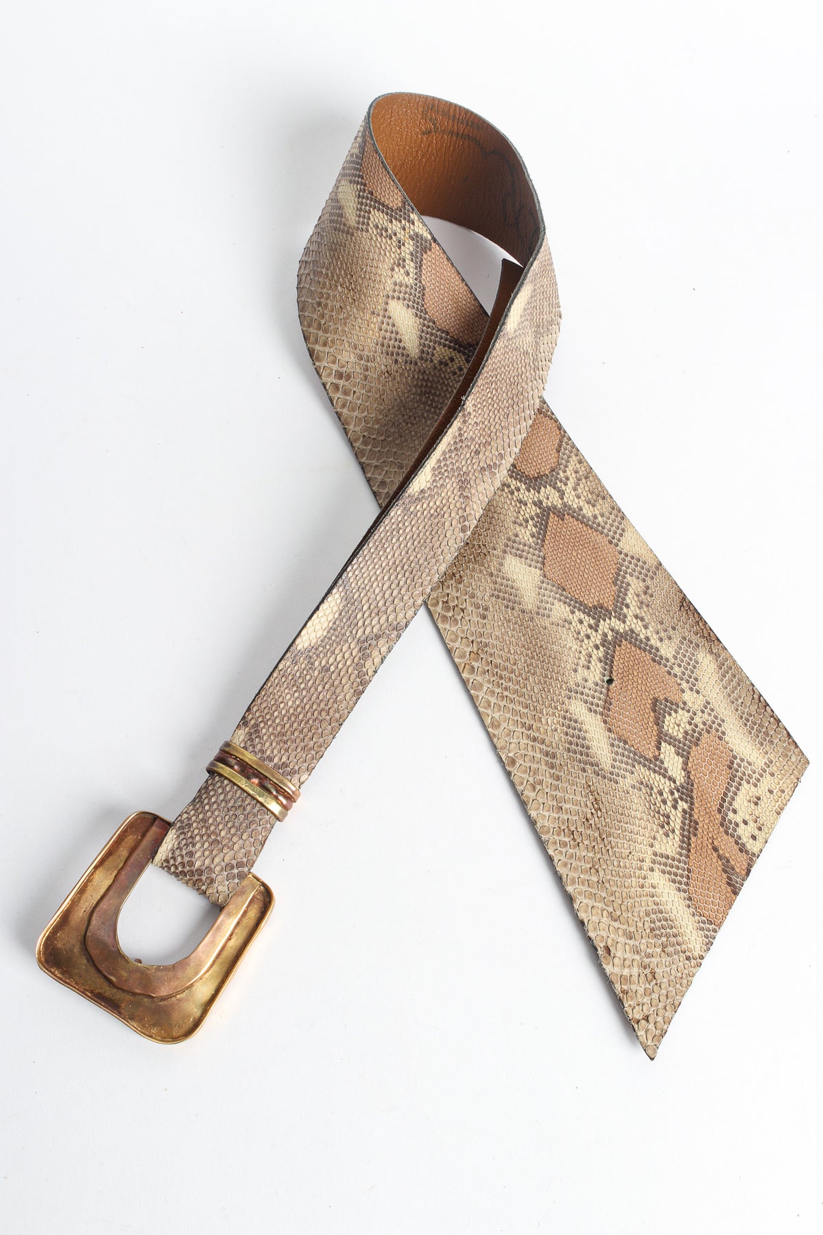 Vintage Colin Wilking Snake Wrap Waist Belt – Recess