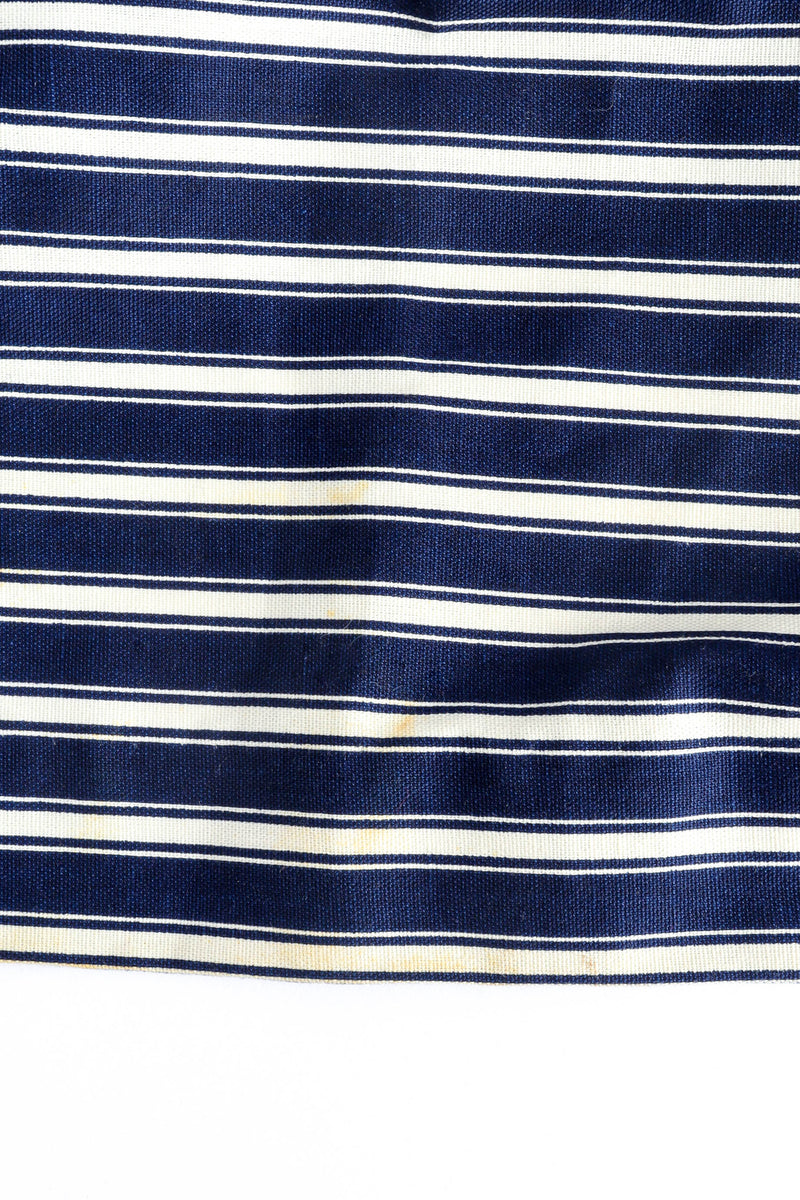 Vintage Sadie for I.Magnin Stripes & Daisies Dress L hem stain @ Recess LA
