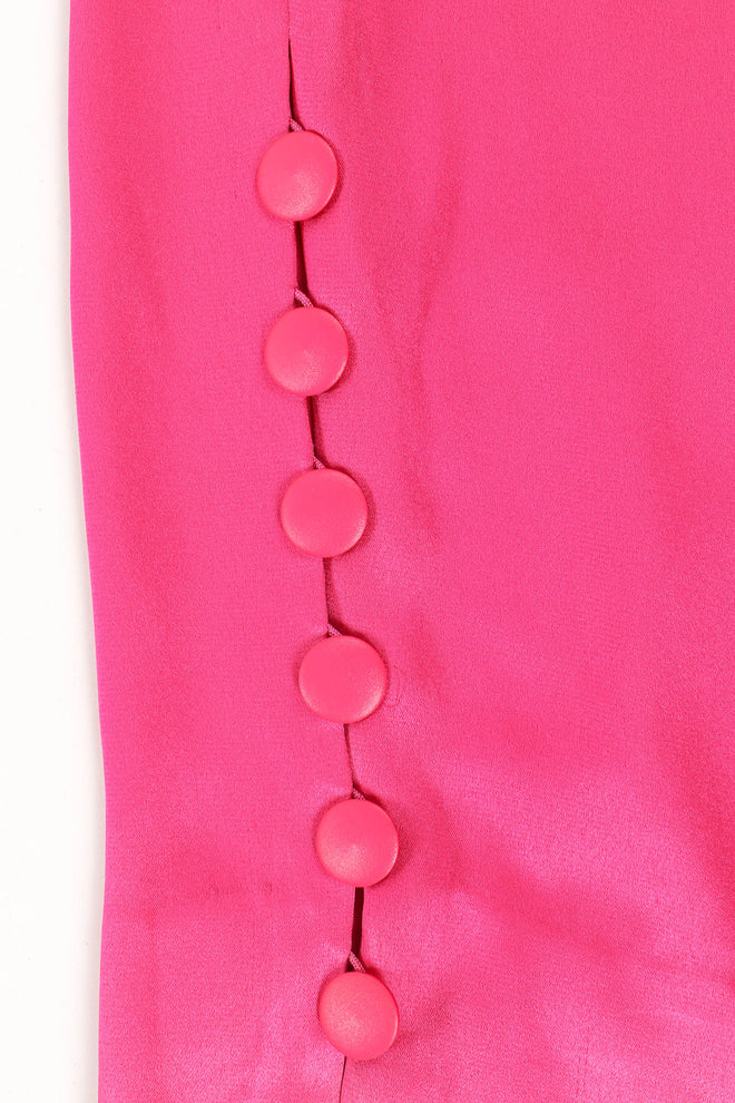 Vintage 1990s Yves Saint Laurent Tank Top & Pant Set leg buttons @ Recess LA