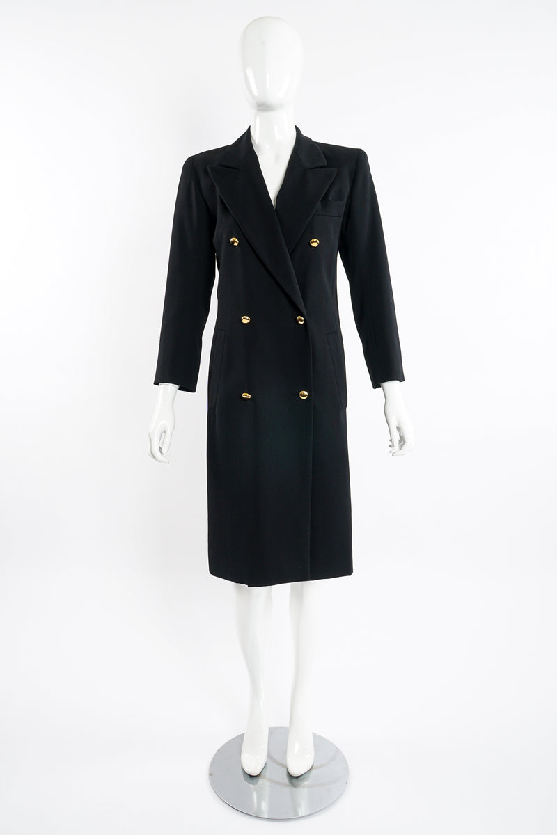 Vintage YSL Yves Saint Laurent Double Breasted Coat – Recess