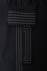 Recess Los Angeles Yves Saint Laurent YLS Topstitched Swing Coat