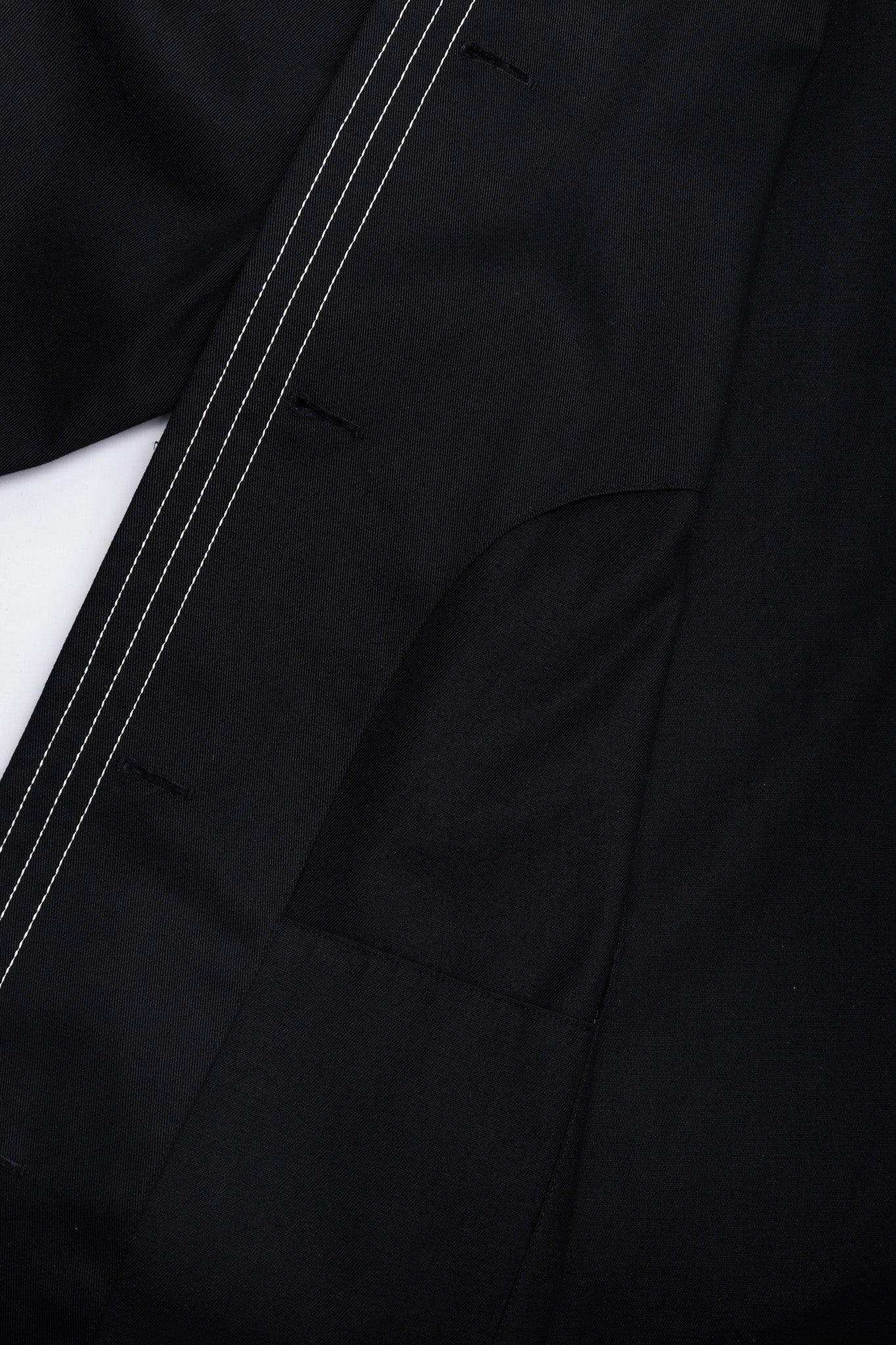 Recess Los Angeles Yves Saint Laurent YLS Topstitched Swing Coat