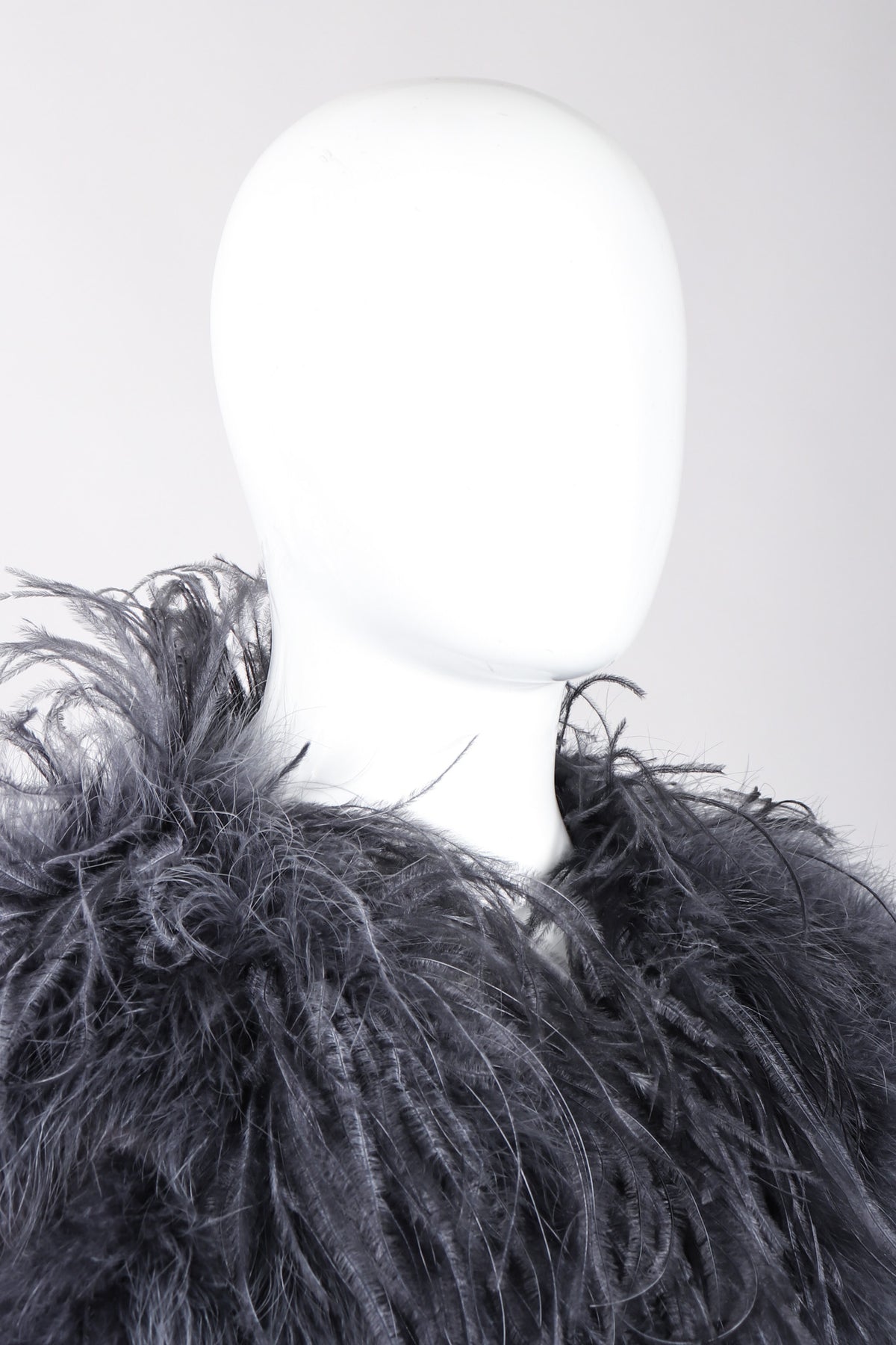 Marabou Feather Topshop Marabou Jacket 2000s Topshop Full Marabou