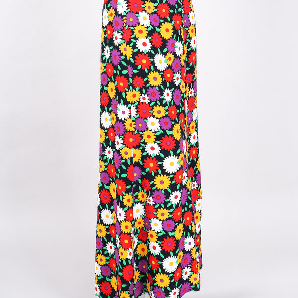 Vintage YSL Yves Saint Laurent Rive Gauche Hippie Floral