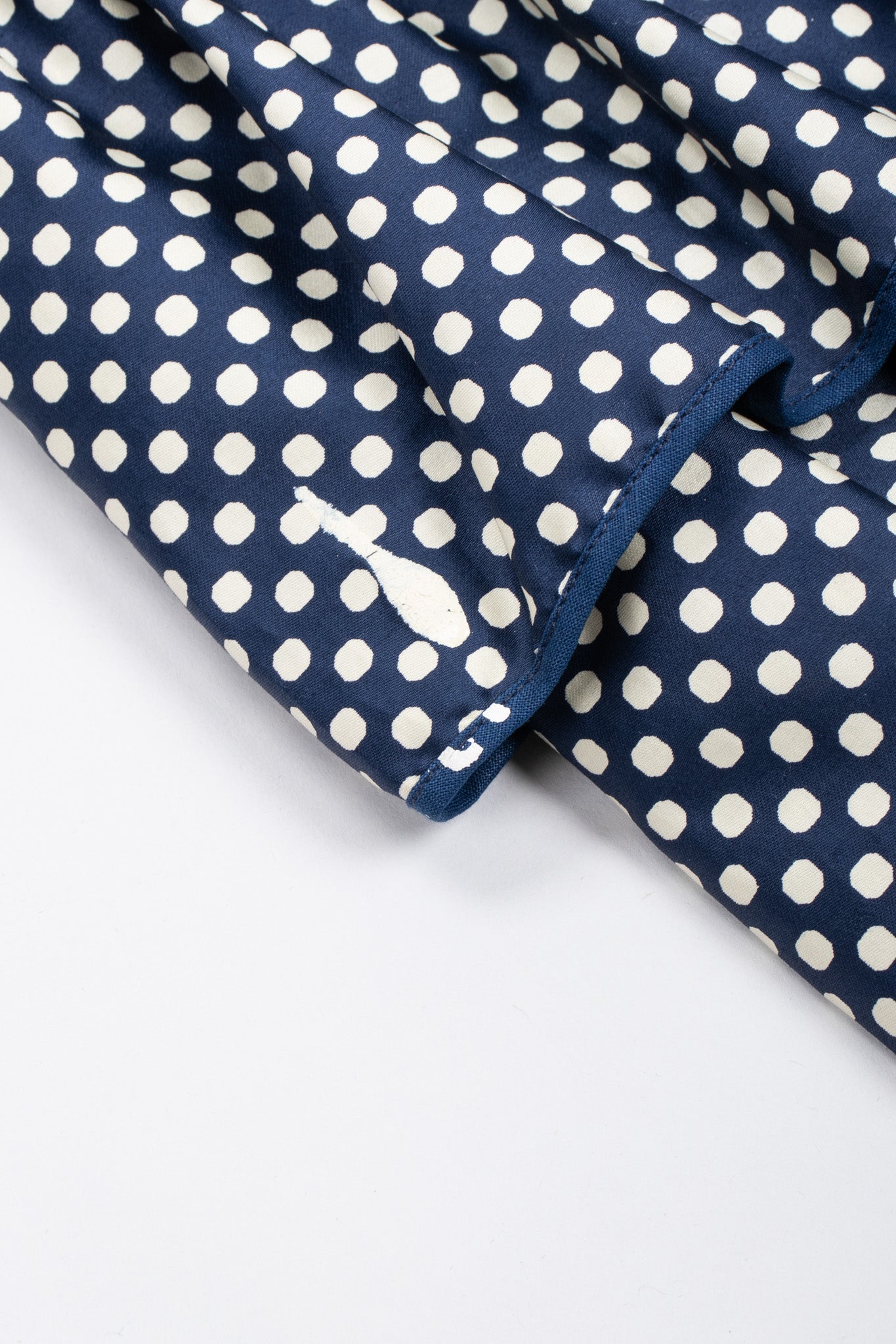 Recess Los Angeles Vintage YSL Yves Saint Laurent Ruffled Prairie Dot Dress
